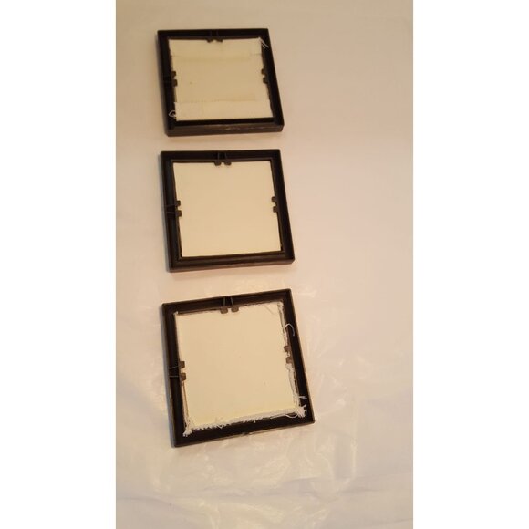 Vintage crossstitch Christmas classics lot of 3 wall hangings Peace Stocking Rei - Picture 9 of 9